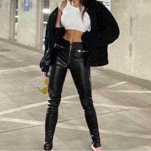 Tigermist Leather Pants
